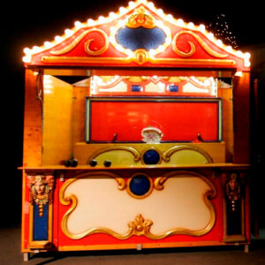 Markthaus mit Weihnachtsspiel