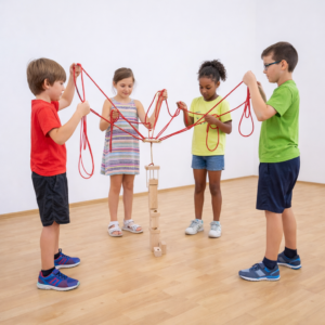 Teamturm Bauspiel