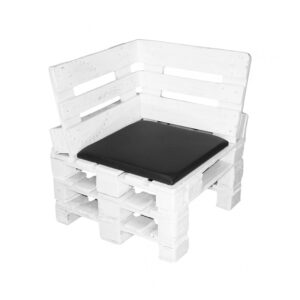 Lounge Eckelement Wood PL weiß