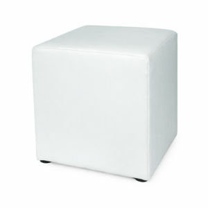 Lounge Hocker weiß