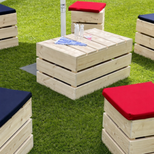 Lounge Holz Tisch