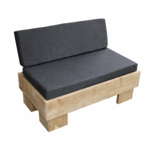 Lounge Zweisitzer Wood braun