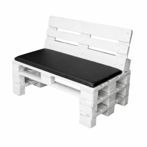Lounge Zweisitzer Wood PL weiß