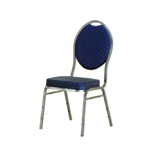 Polsterstuhl blau