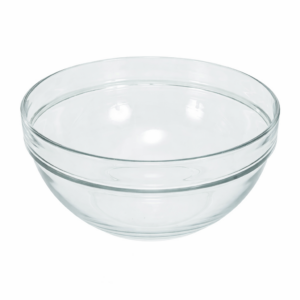 Salatschale Glas