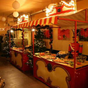 Marktstand weihnachtlich