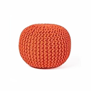 Sitzpouf orange